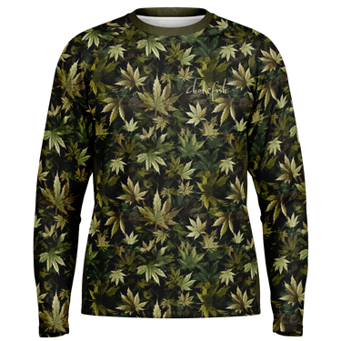 Chokefish™ Long Sleeve Every Day All Weather Cannabis Shirt Men's-004